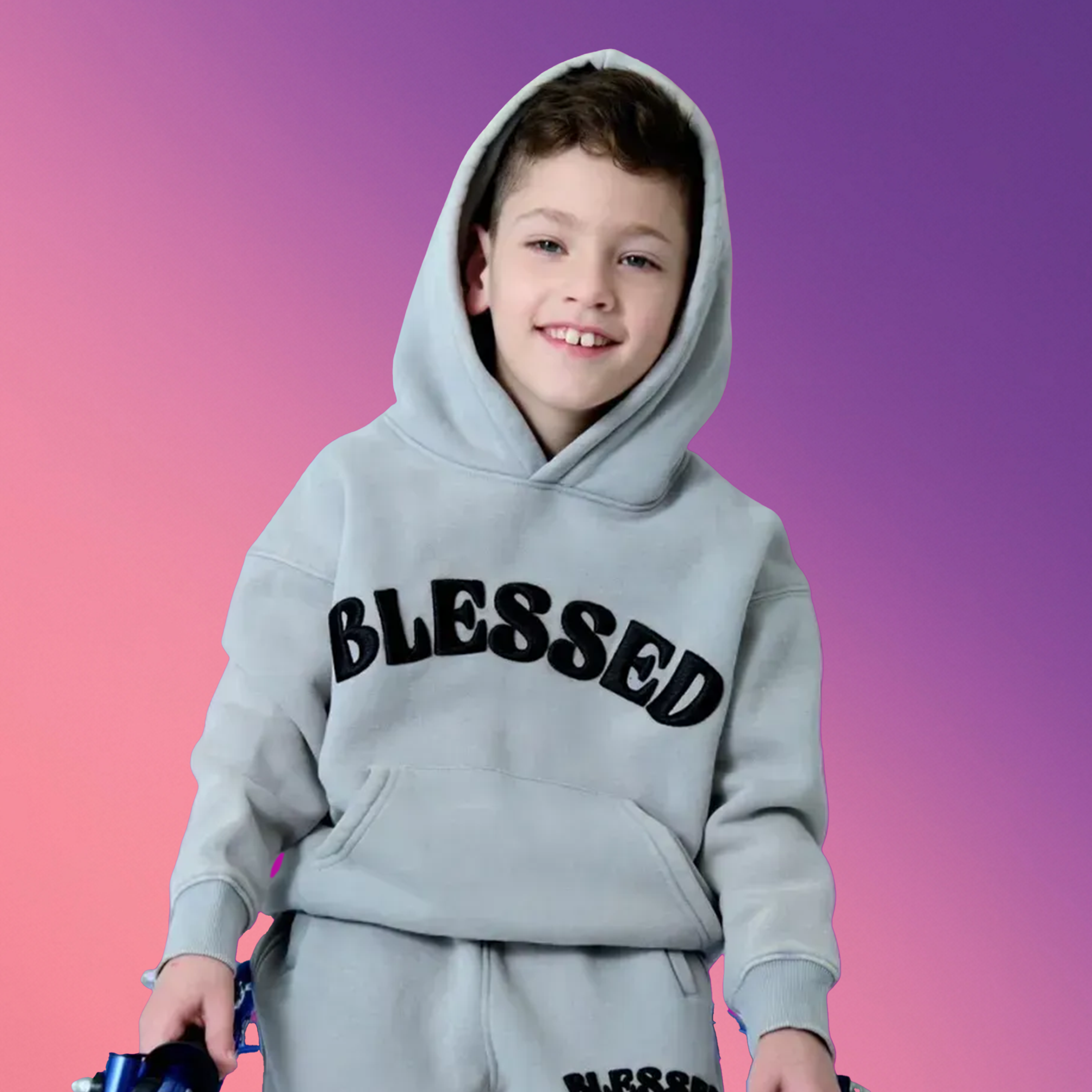 “Blessed” Youth Hoodie
