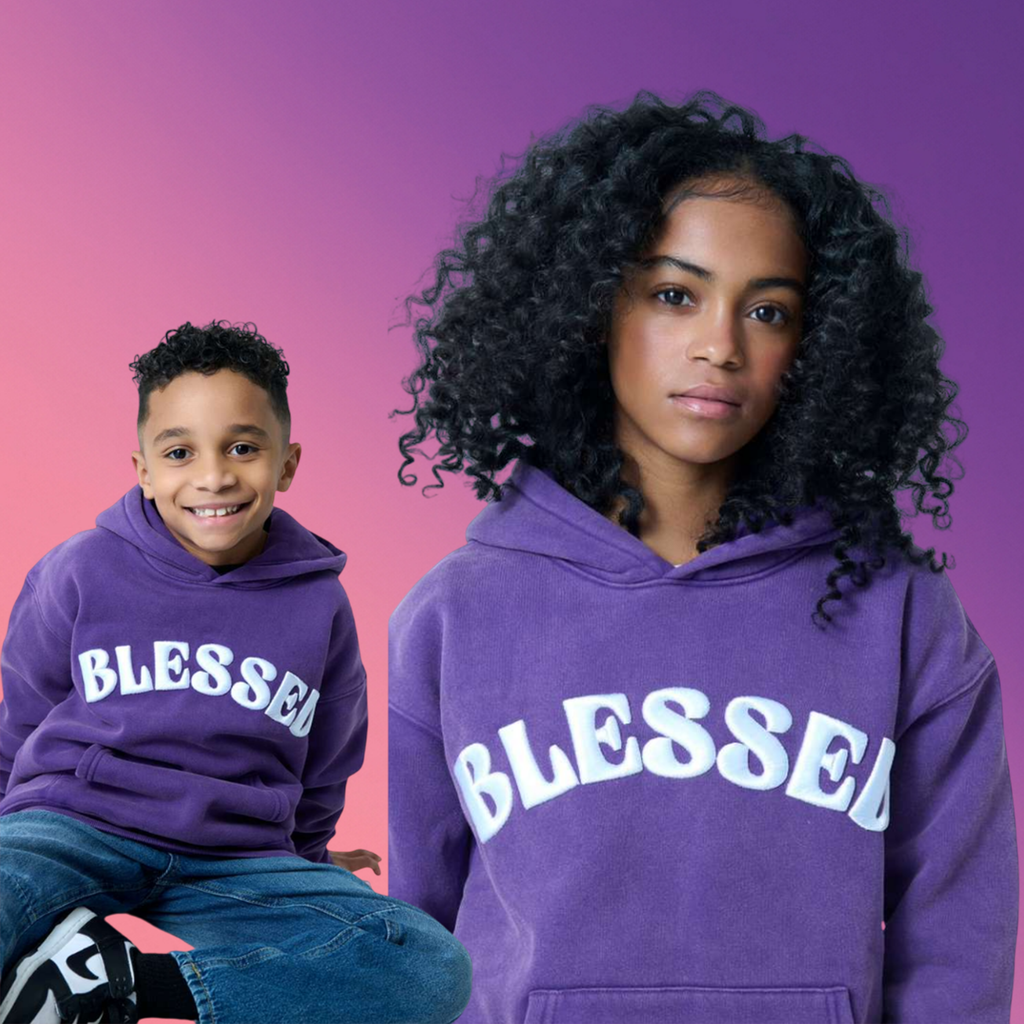 “Blessed” Youth Hoodie