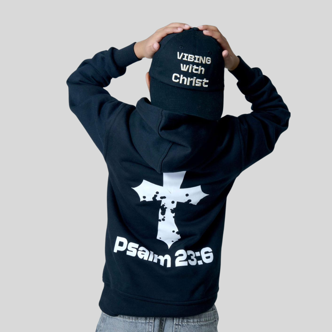 "Vibing with Christ" Youth Hoodie