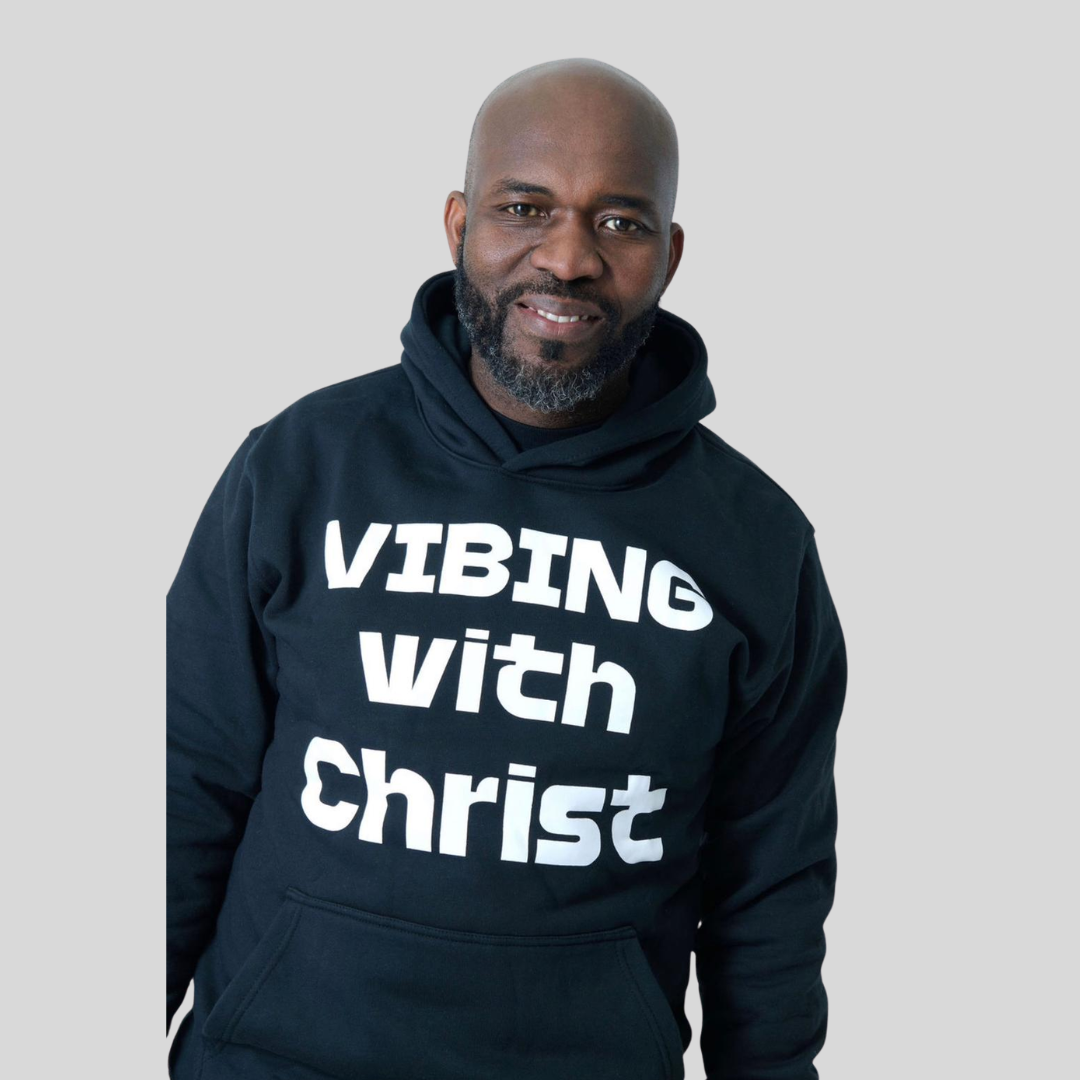 "Vibing with Christ" Adult Hoodie
