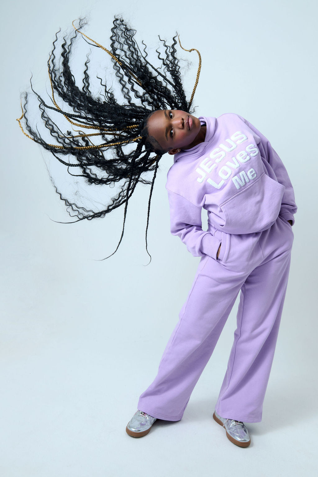“Jesus Loves Me” Youth Set (Hoodie and Sweatpants)